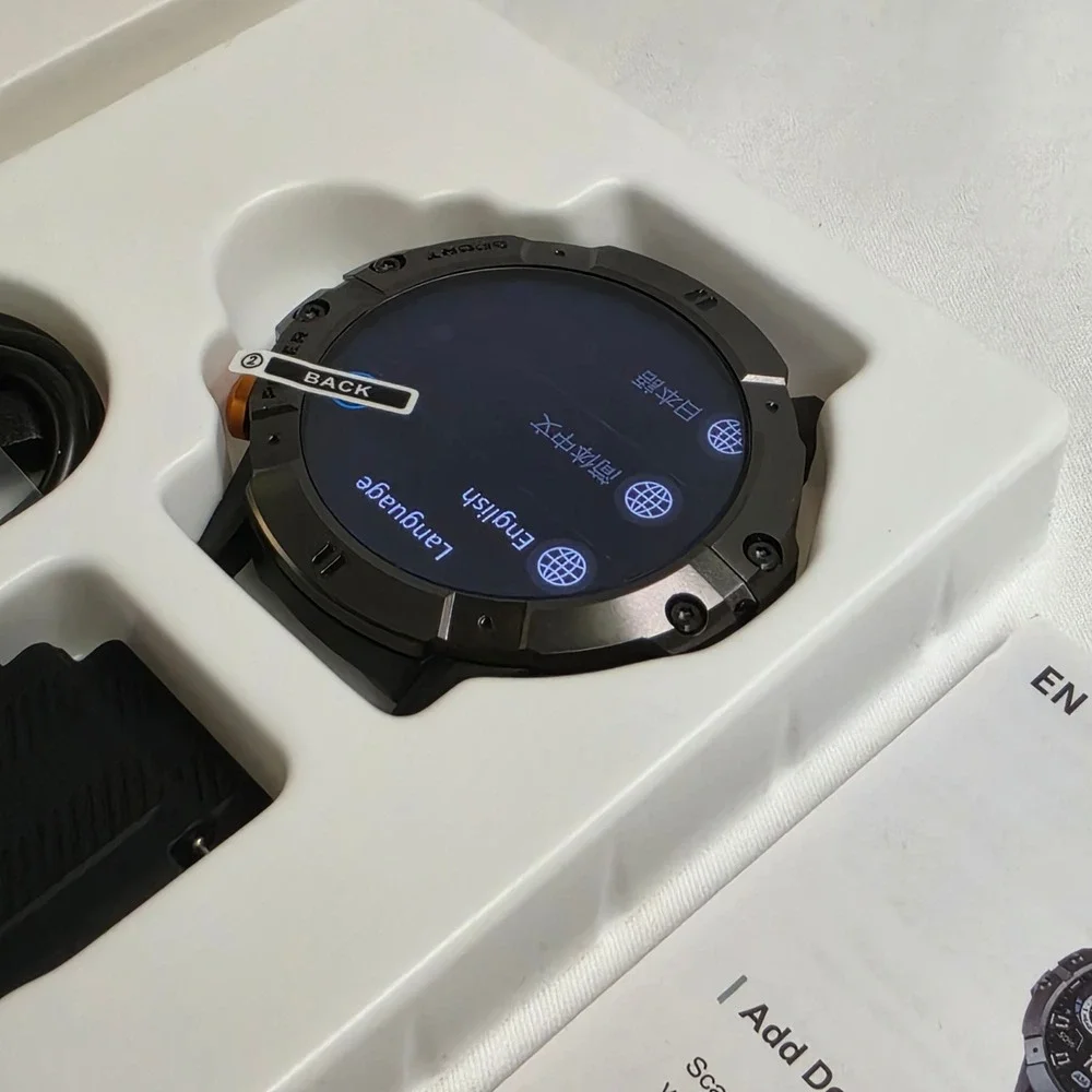 Sanag C29 Smart Watch Black 1.52in HD Screen Bluetooth Call Heart Rate Monitor